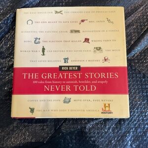 The greatest story is never told hardcopy book